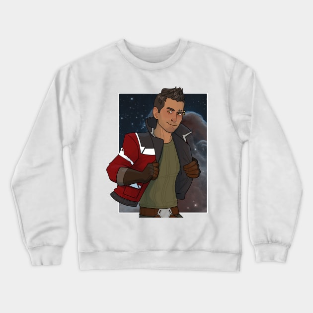 Theron Shan Crewneck Sweatshirt by YamiSnuffles